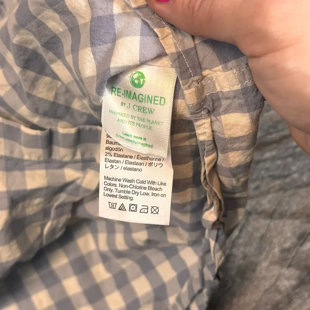 Crewcuts Checkered Button Down Boys 8
